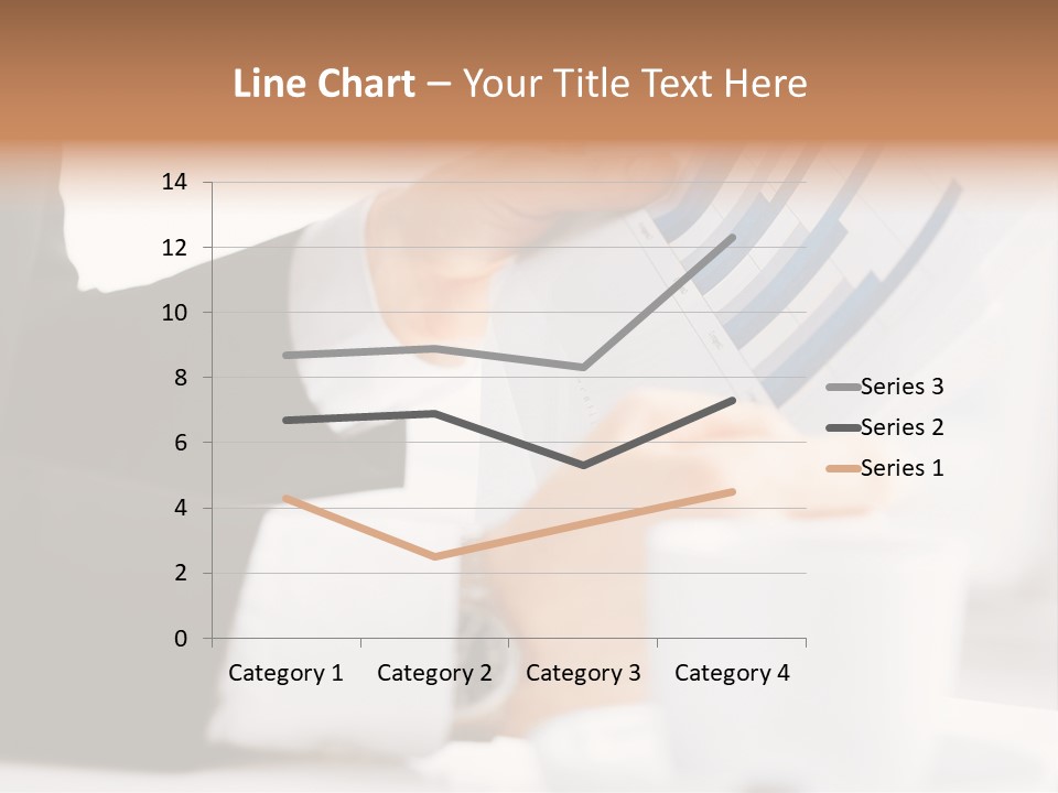 Calculating Discussing Hands PowerPoint Template