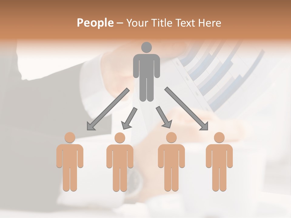 Calculating Discussing Hands PowerPoint Template