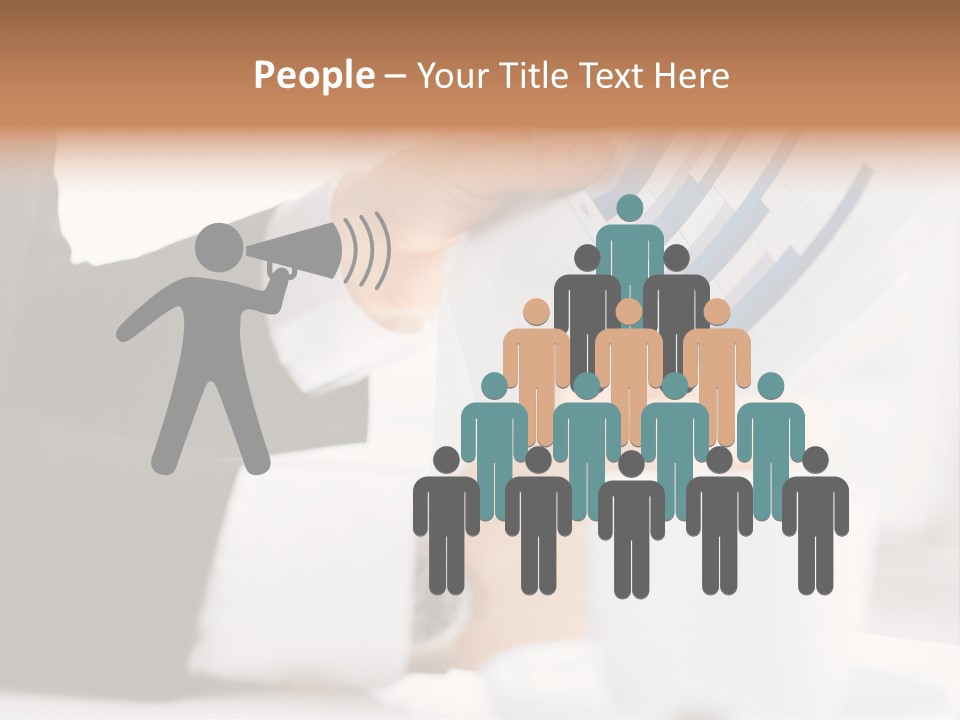 Calculating Discussing Hands PowerPoint Template