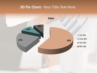 Calculating Discussing Hands PowerPoint Template