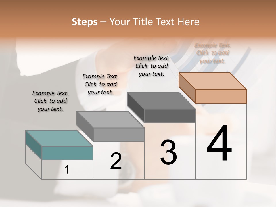 Calculating Discussing Hands PowerPoint Template