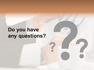 Calculating Discussing Hands PowerPoint Template
