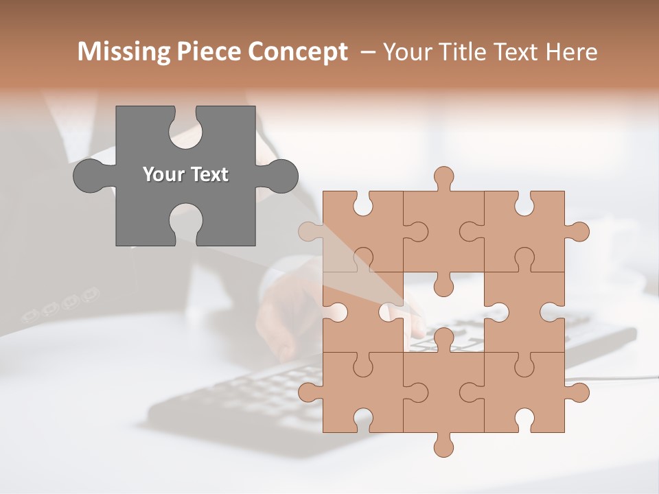 Cup Sending Hands PowerPoint Template