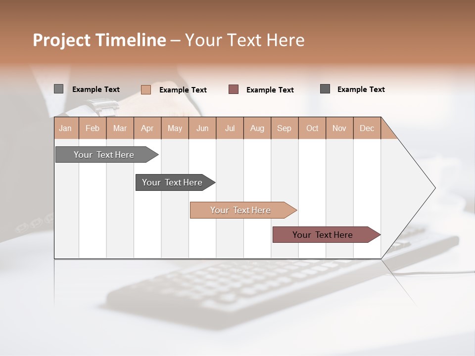 Cup Sending Hands PowerPoint Template