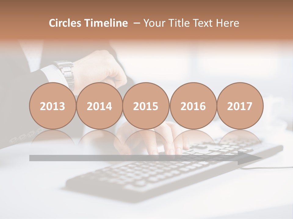 Cup Sending Hands PowerPoint Template