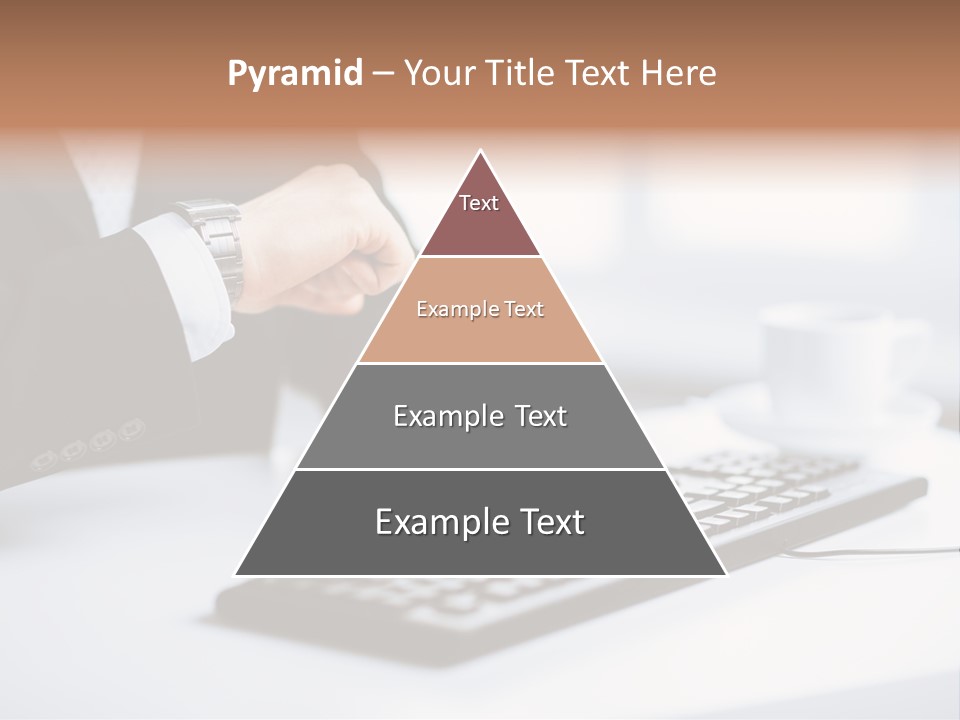Cup Sending Hands PowerPoint Template