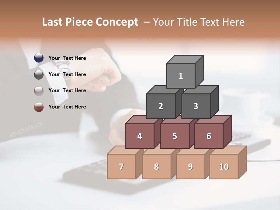 Cup Sending Hands PowerPoint Template