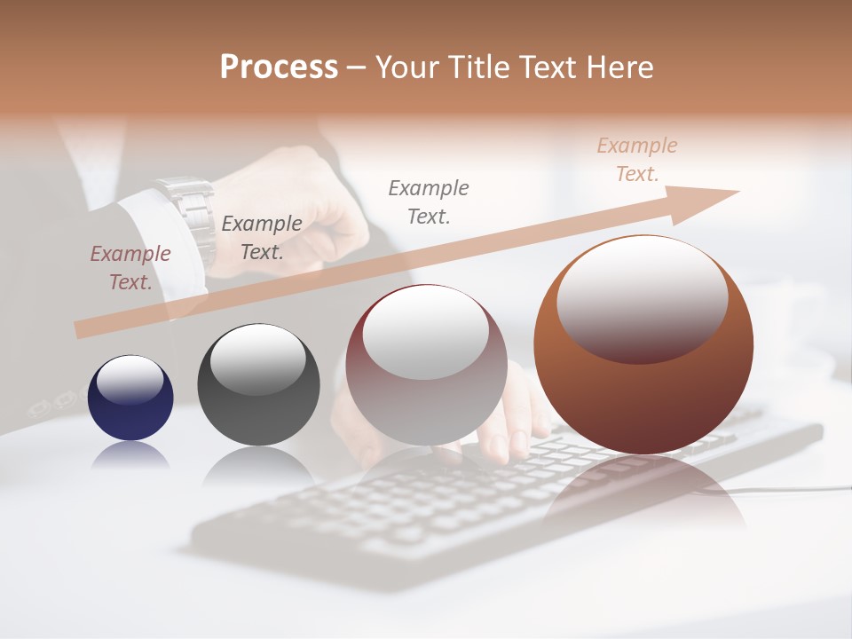 Cup Sending Hands PowerPoint Template
