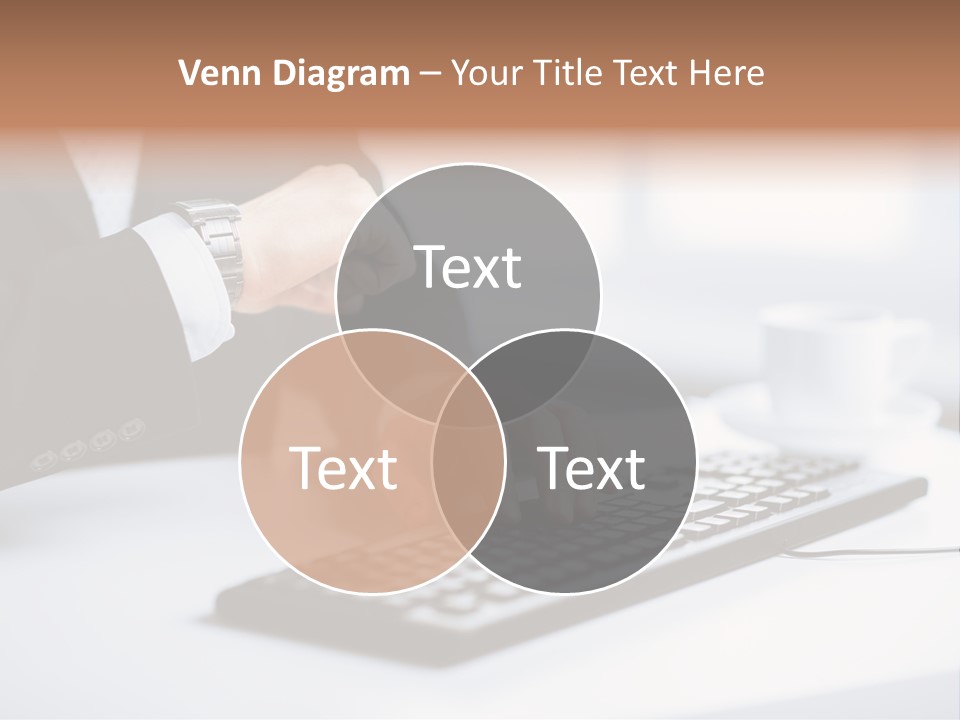 Cup Sending Hands PowerPoint Template