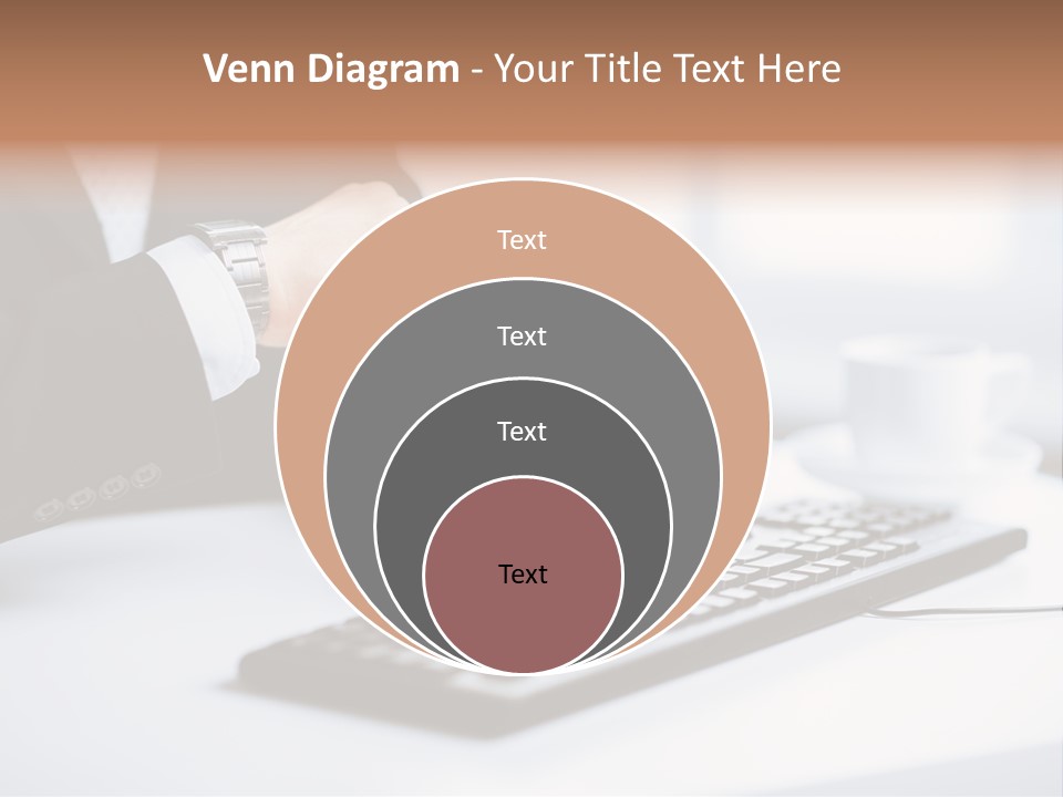 Cup Sending Hands PowerPoint Template