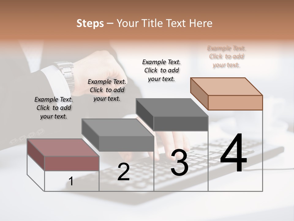 Cup Sending Hands PowerPoint Template