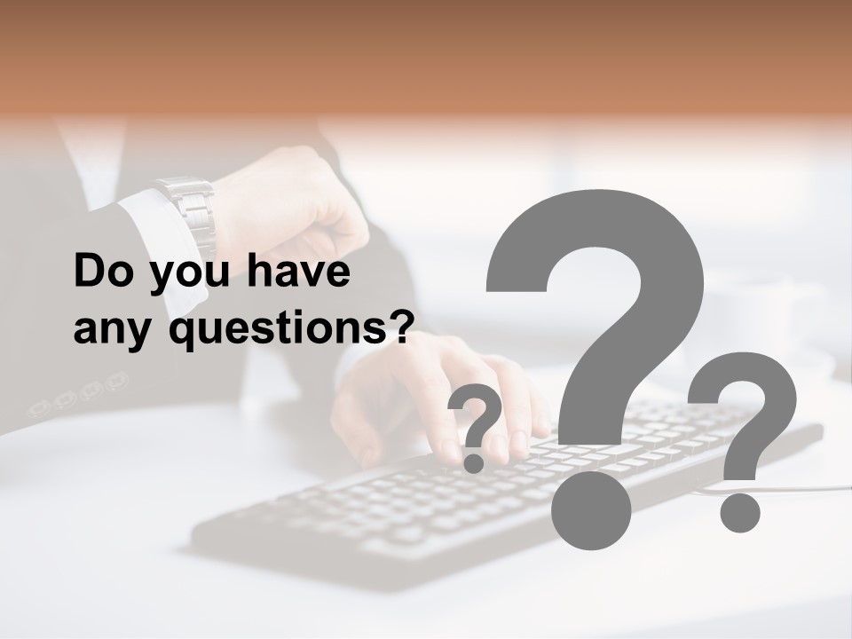 Cup Sending Hands PowerPoint Template