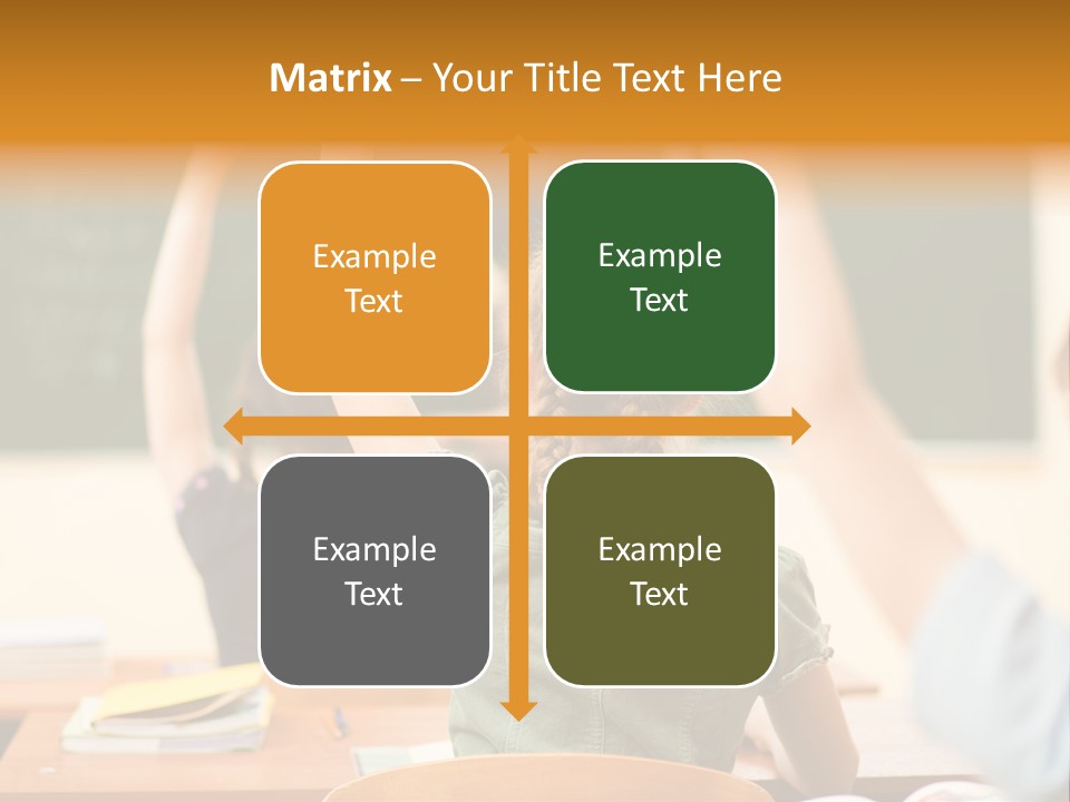 Education School Girl Teenager PowerPoint Template