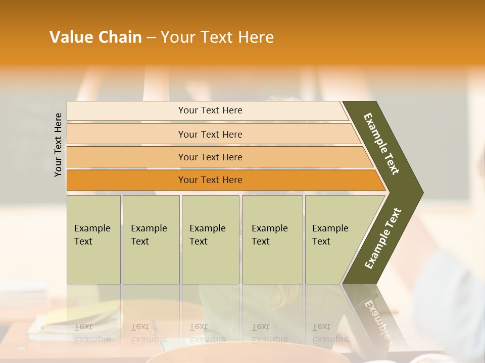 Education School Girl Teenager PowerPoint Template
