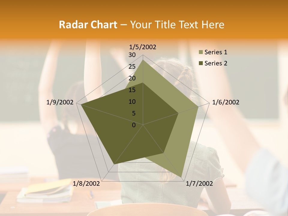 Education School Girl Teenager PowerPoint Template