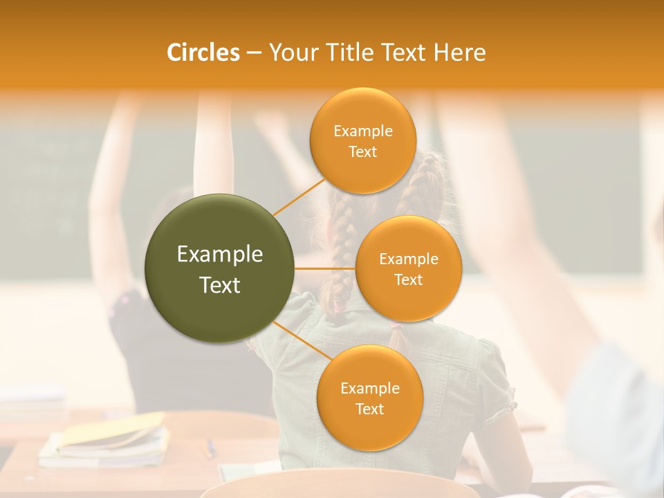 Education School Girl Teenager PowerPoint Template