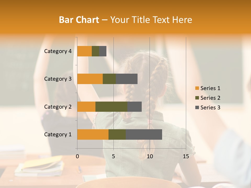 Education School Girl Teenager PowerPoint Template