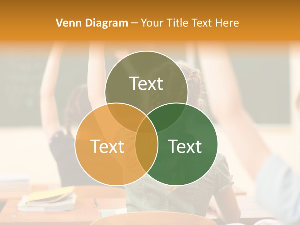 Education School Girl Teenager PowerPoint Template