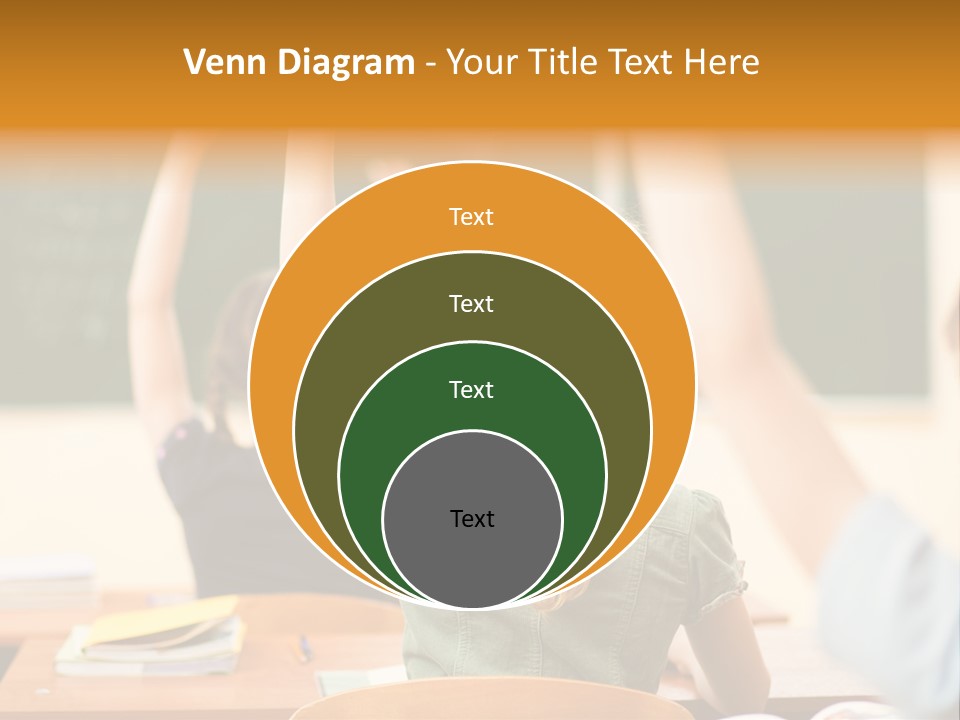 Education School Girl Teenager PowerPoint Template