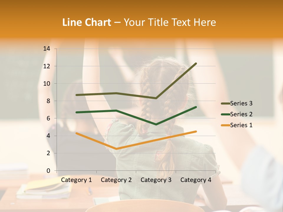 Education School Girl Teenager PowerPoint Template