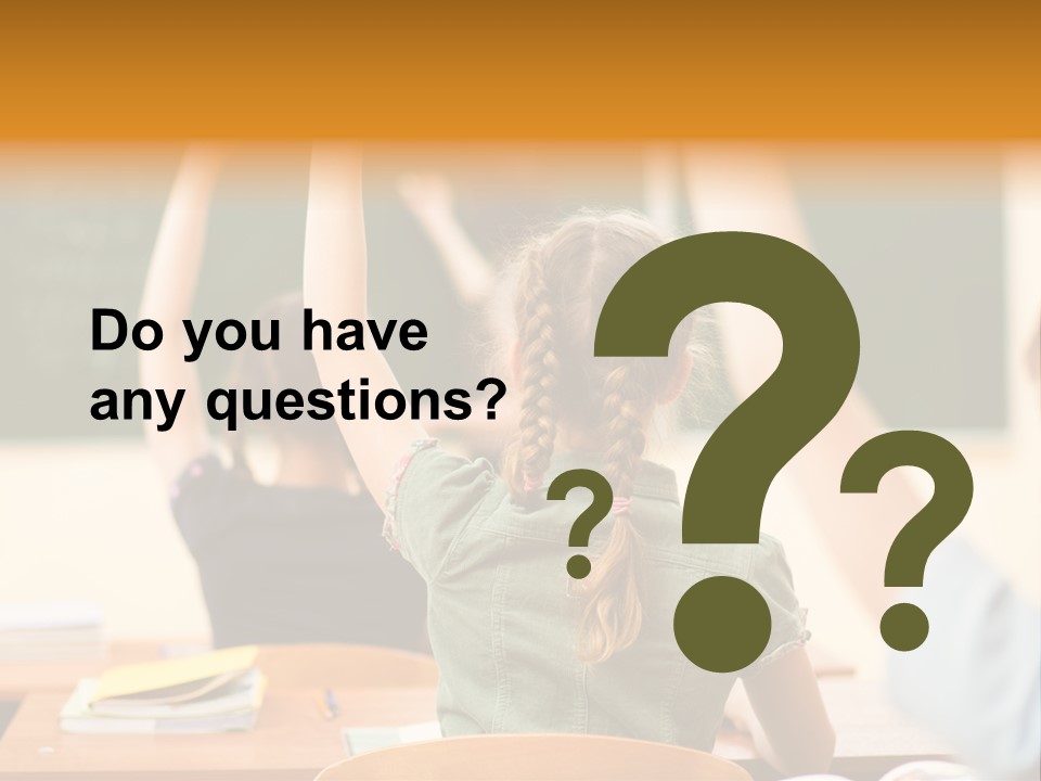 Education School Girl Teenager PowerPoint Template