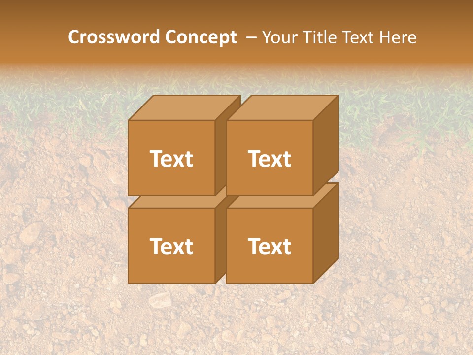 Garden Grass Dug PowerPoint Template