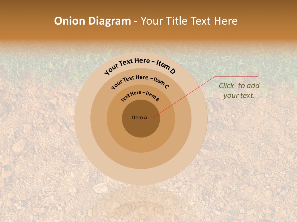 Garden Grass Dug PowerPoint Template
