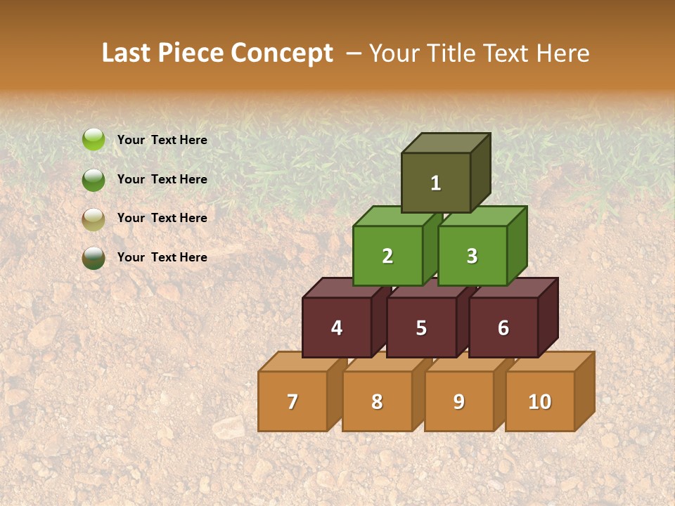 Garden Grass Dug PowerPoint Template