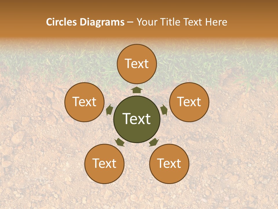 Garden Grass Dug PowerPoint Template