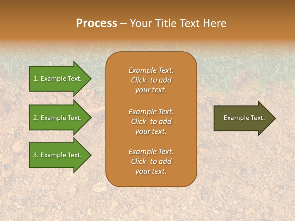 Garden Grass Dug PowerPoint Template