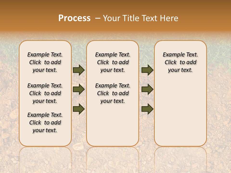 Garden Grass Dug PowerPoint Template