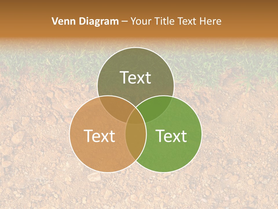 Garden Grass Dug PowerPoint Template