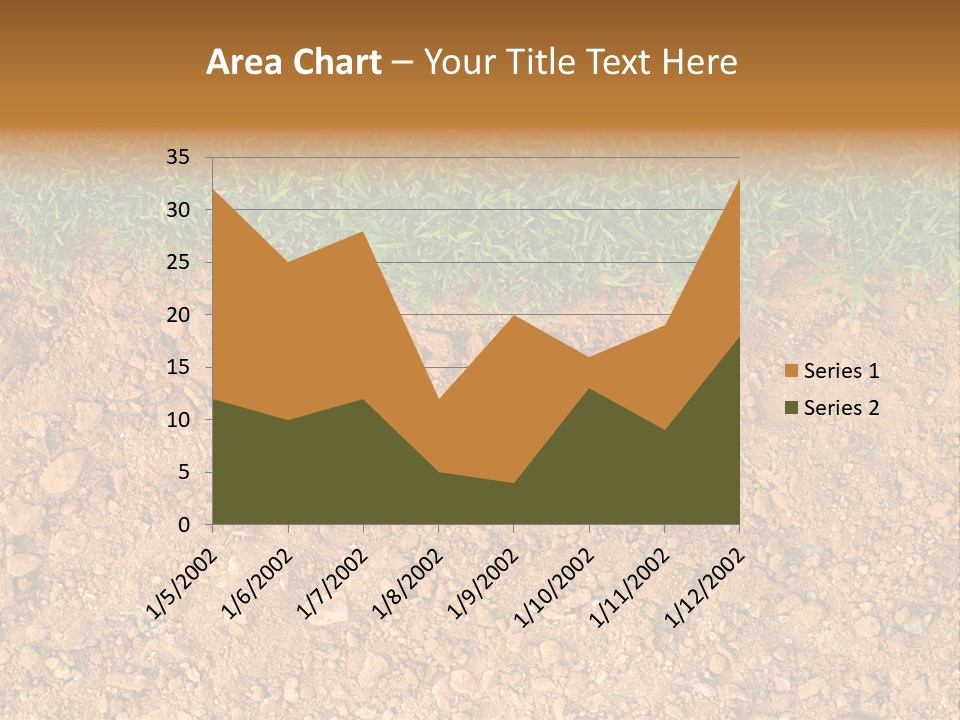 Garden Grass Dug PowerPoint Template