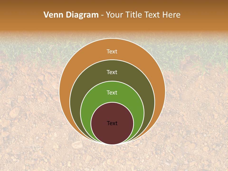 Garden Grass Dug PowerPoint Template