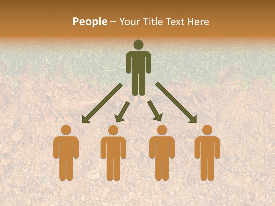 Garden Grass Dug PowerPoint Template