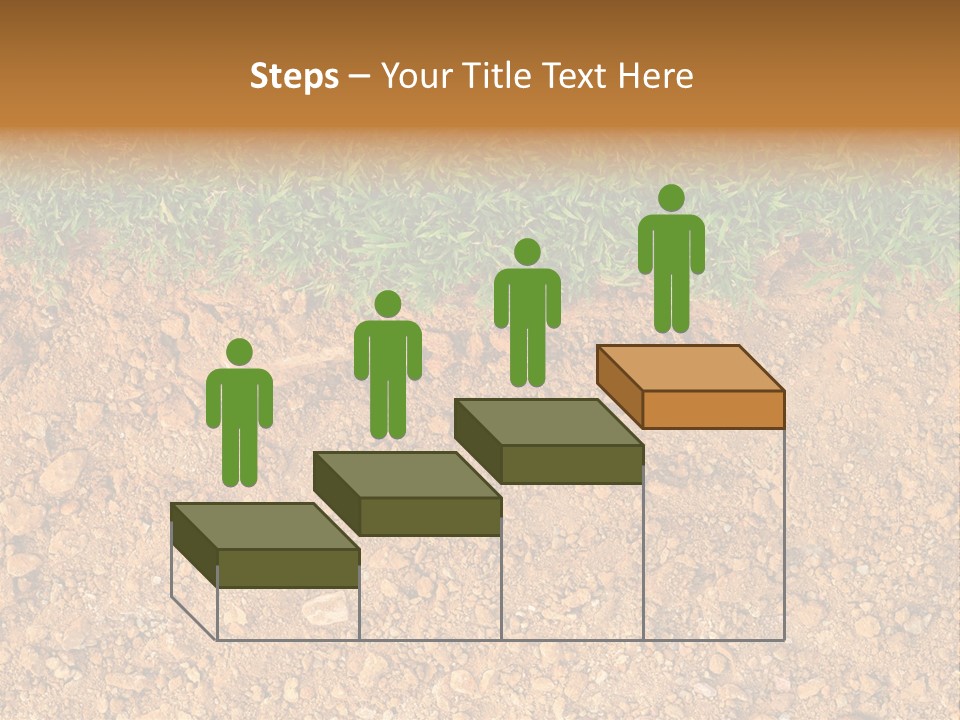 Garden Grass Dug PowerPoint Template