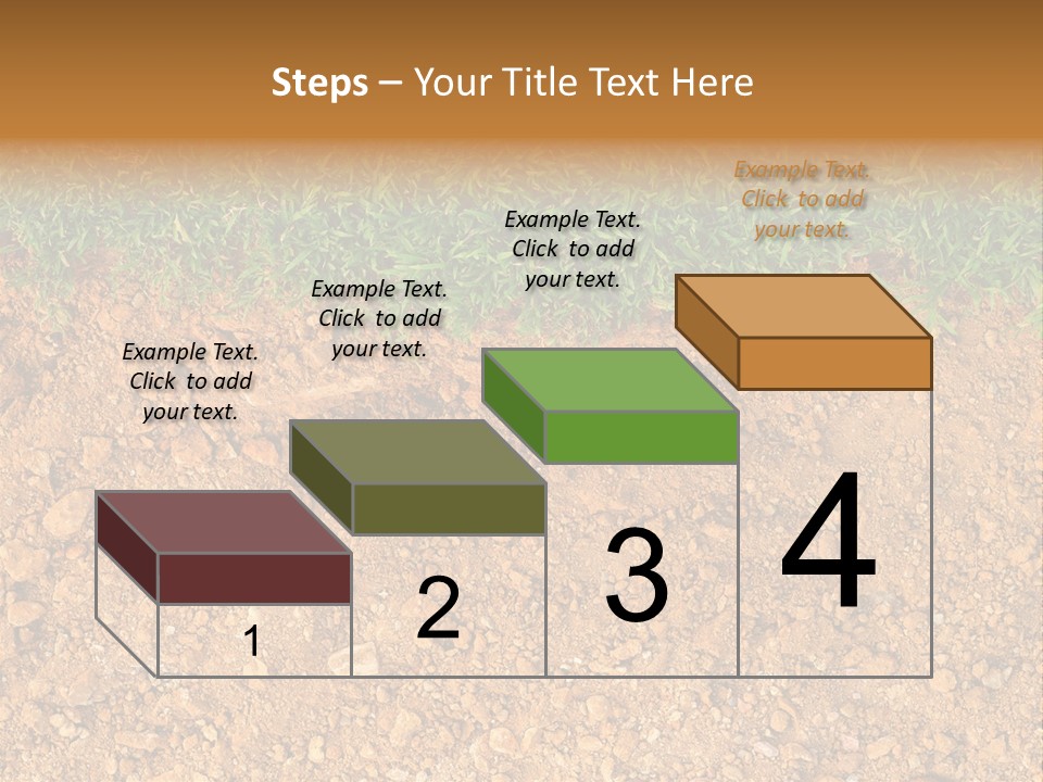 Garden Grass Dug PowerPoint Template