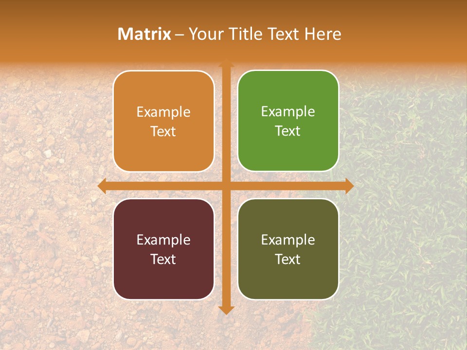 Plant Brown Soil PowerPoint Template