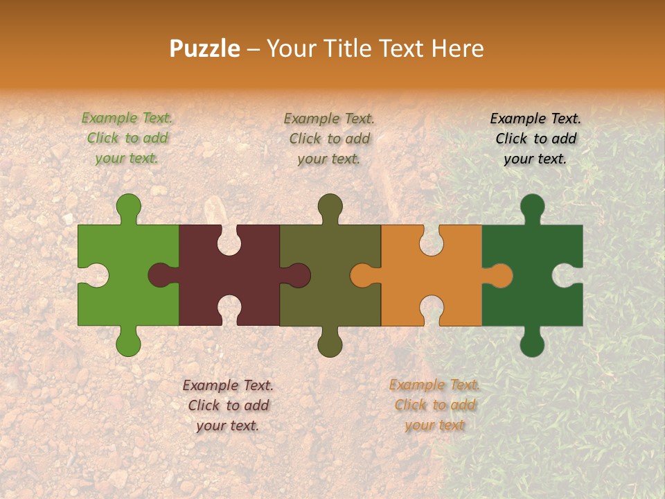 Plant Brown Soil PowerPoint Template