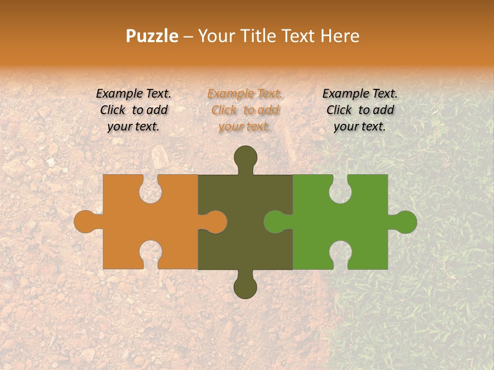 Plant Brown Soil PowerPoint Template