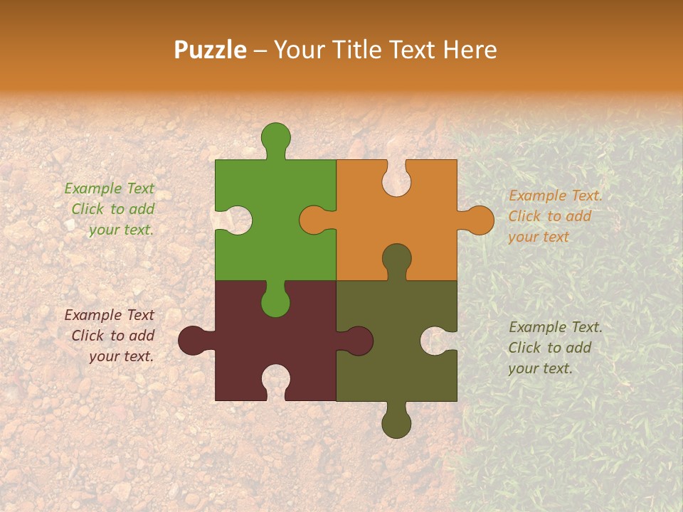 Plant Brown Soil PowerPoint Template