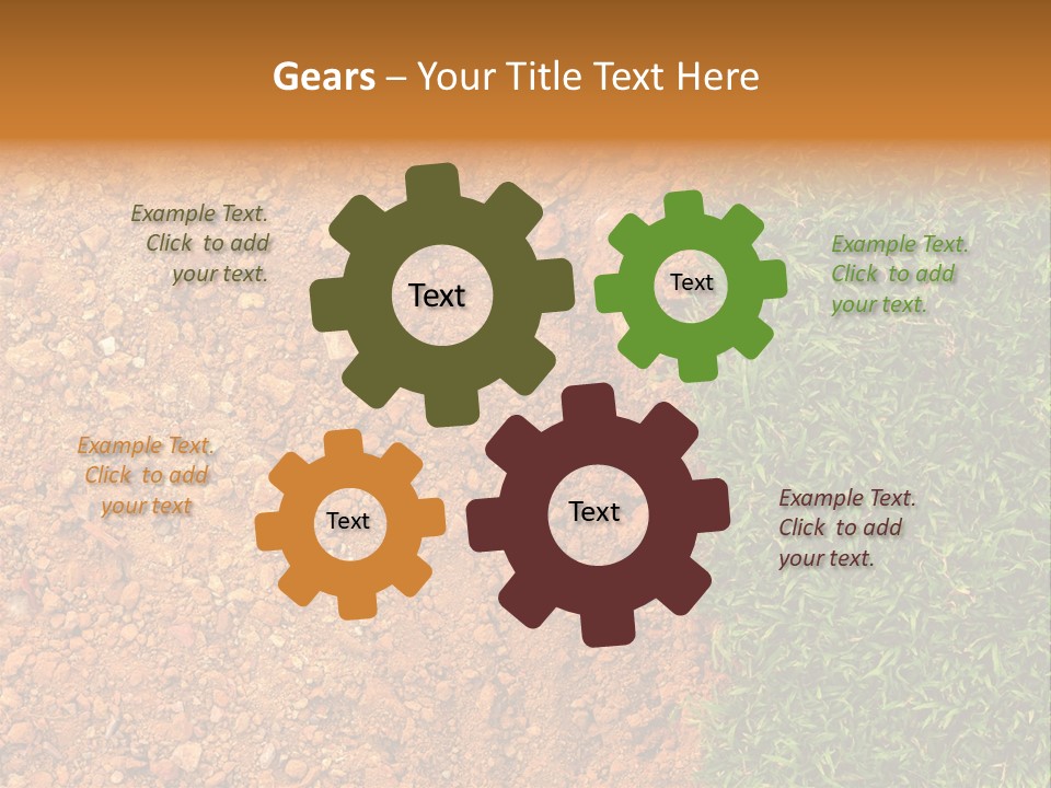 Plant Brown Soil PowerPoint Template