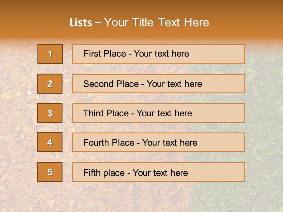 Plant Brown Soil PowerPoint Template