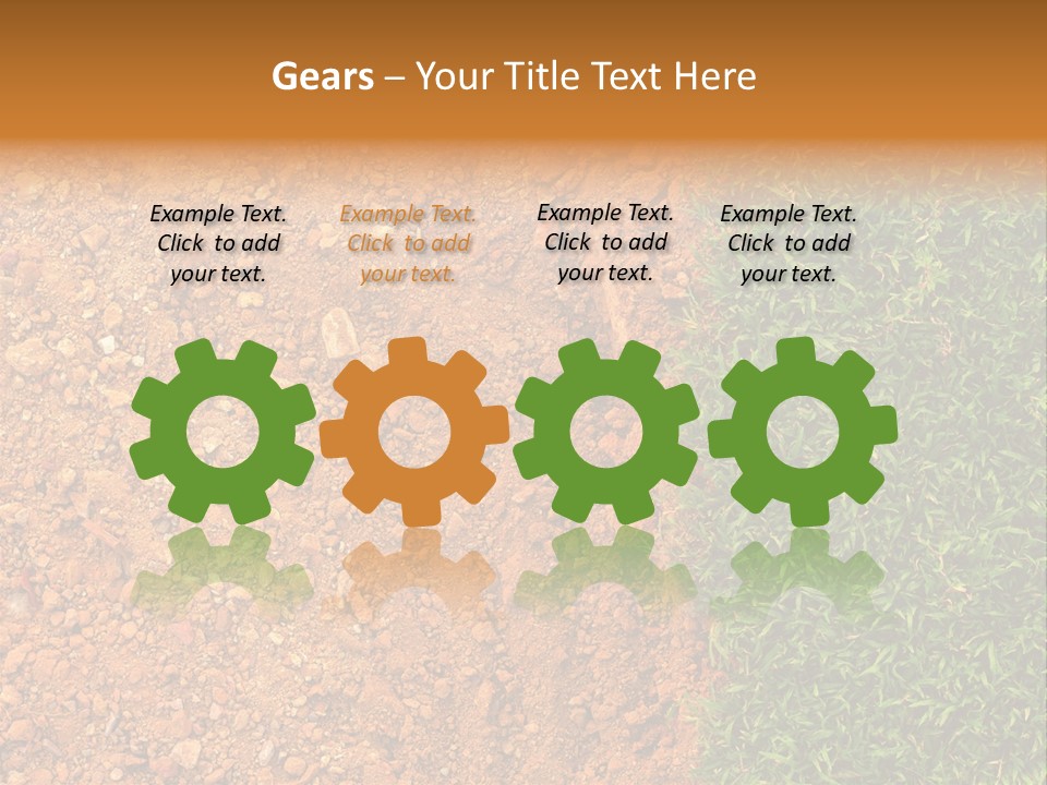 Plant Brown Soil PowerPoint Template