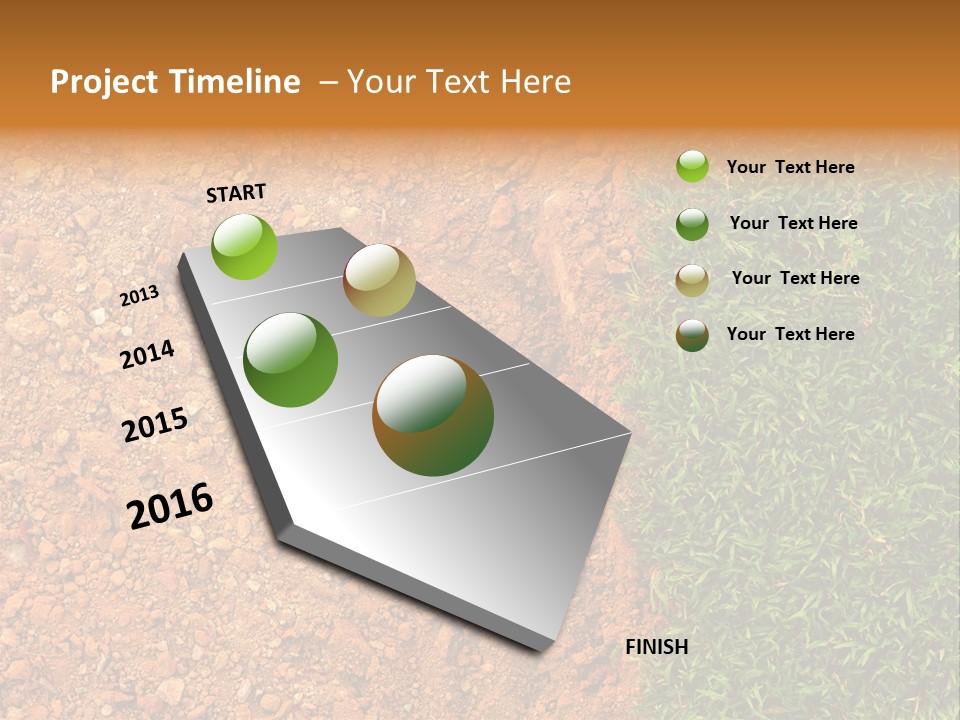 Plant Brown Soil PowerPoint Template