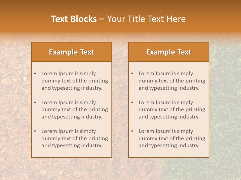 Plant Brown Soil PowerPoint Template