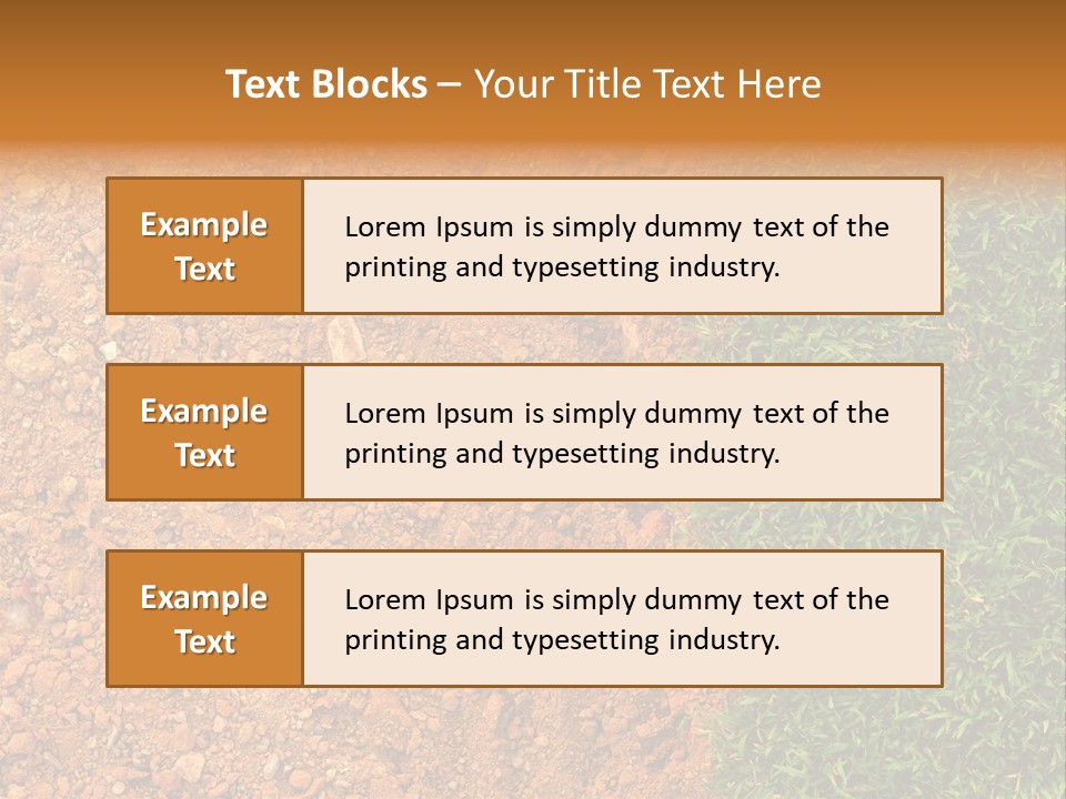 Plant Brown Soil PowerPoint Template