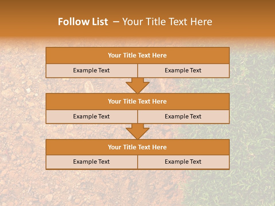 Plant Brown Soil PowerPoint Template