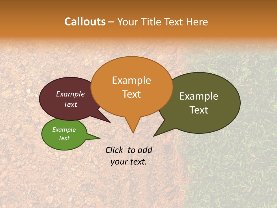 Plant Brown Soil PowerPoint Template