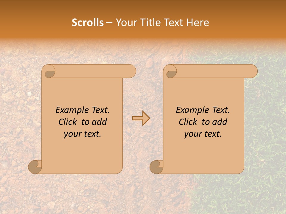 Plant Brown Soil PowerPoint Template
